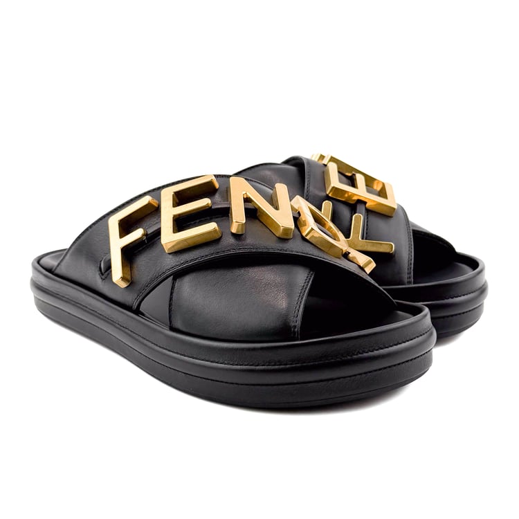 Fendi Fendi Fendi Fendigraphy Slides - Taglia 35
