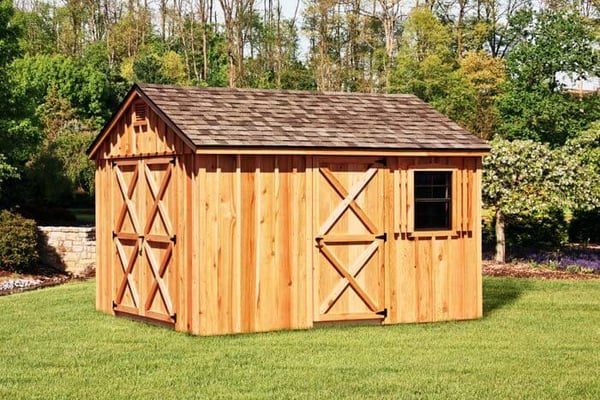 10x12 Cedar Board & Batton Gable Style Shed for Sale in Virginia