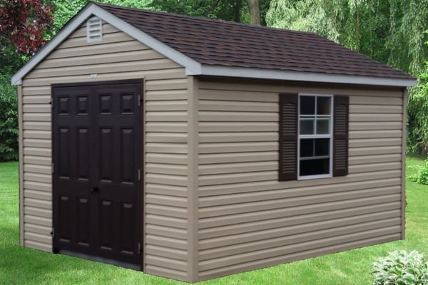 10x12 Vinyl Gable Shed for Sale in Virginia - P69161