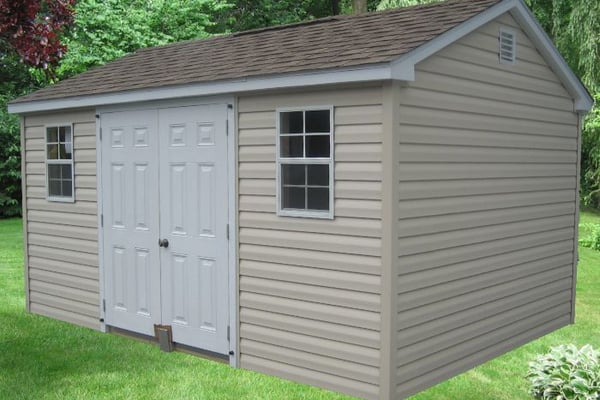 10x14 A Frame Vinyl Shed for Sale in Virginia - P81931