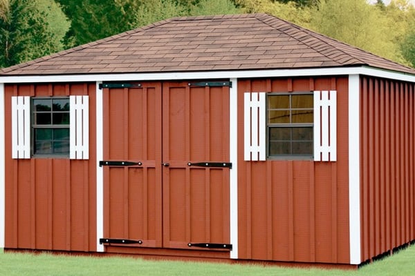 10x14 Board & Batten Cottage Shed for Sale in Virginia