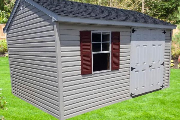 10x14 Vinyl Gable Shed for Sale in Virginia