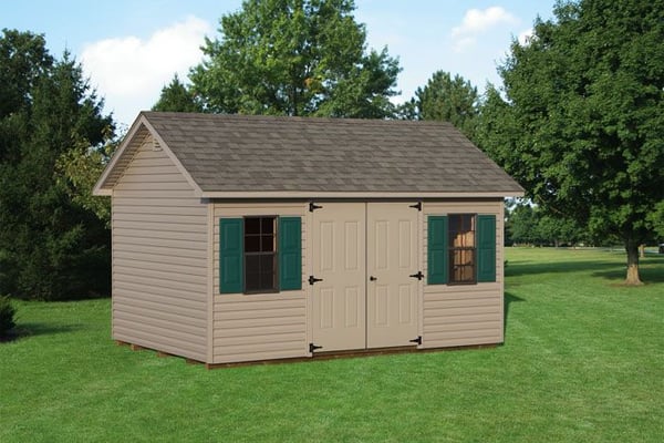 10x14 Vinyl, Gable Style Shed for Sale in Virginia