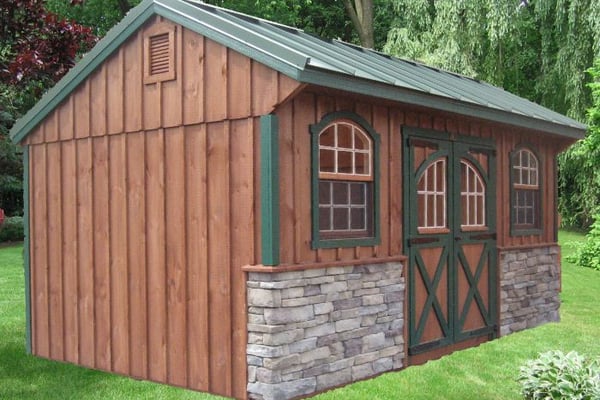 10x16 Carriage House B&b shed for sale in Virginia - P69871