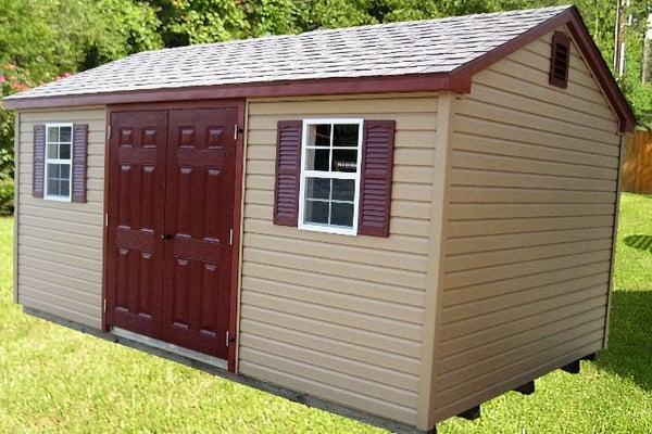 10x16 Vinyl A Frame Shed for Sale in Virginia - P76561