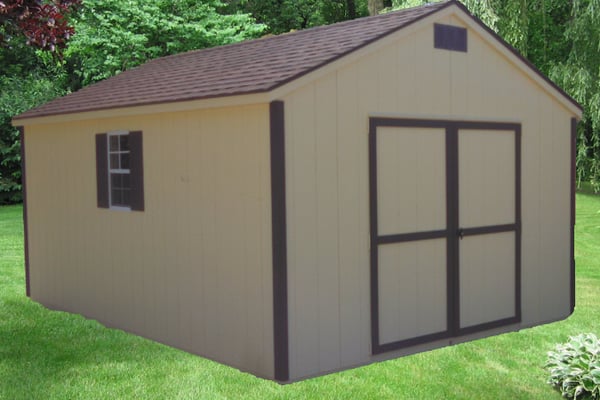 12x16 A Frame Gable Shed for Sale in Virginia - P67131