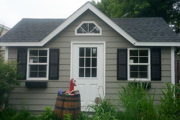 12x16 Manor shed With Vinyl Shutters for sale in Virginia