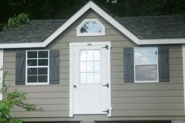 12x16 Manor shed With Wooden Shutters for sale in Virginia