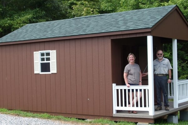 12x20 Gable Style Shed With Porch for Sale in Virginia