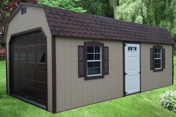 12x21'8 Dutch Barn Garage for sale in Virginia - P76351