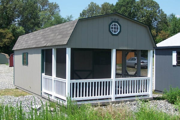 12x24 Barn Style Shed With Porch for sale in Virginia