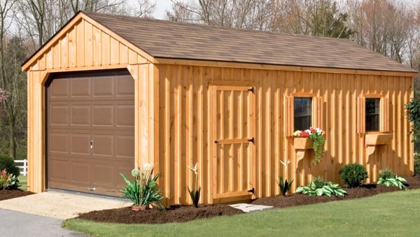 12x24 Board & Batton Gable Style Garage for sale in Virginia
