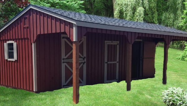 12x28 Horse Barn for sale in Virginia - P73361