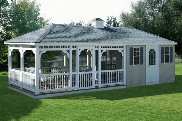 12x28 Vinyl Poolhouse for sale in Virginia