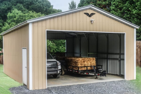 24x30x10 Custom Garage 281