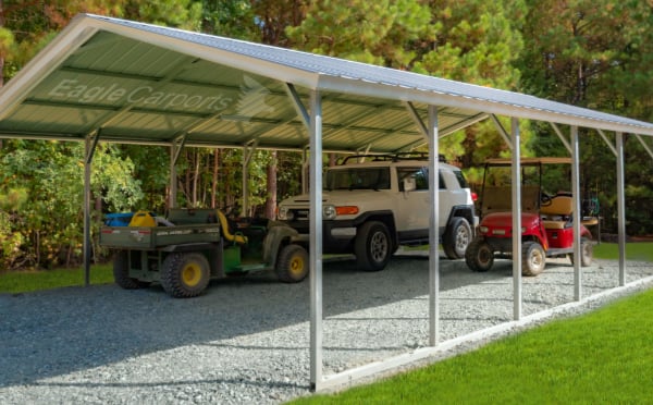24x30x7 Metal Carport 171