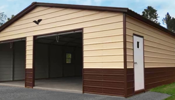 28x40x9 Double Garage 691