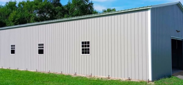 30x60x12 Metal Farm Building 731