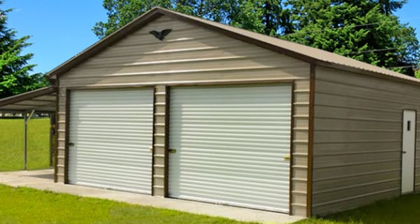 36x25x9 6 Double Garage 721