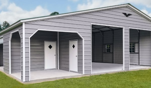 36x30x12 9 Metal Garage 291