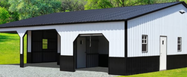 36x40x12 9 Metal Garage 341