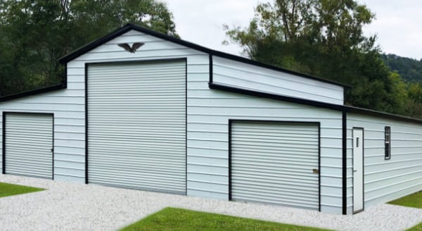 42x40x13 9 Metal Horse Barn 371