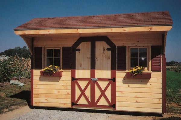 8x12 Quaker style shed for sale in Virginia