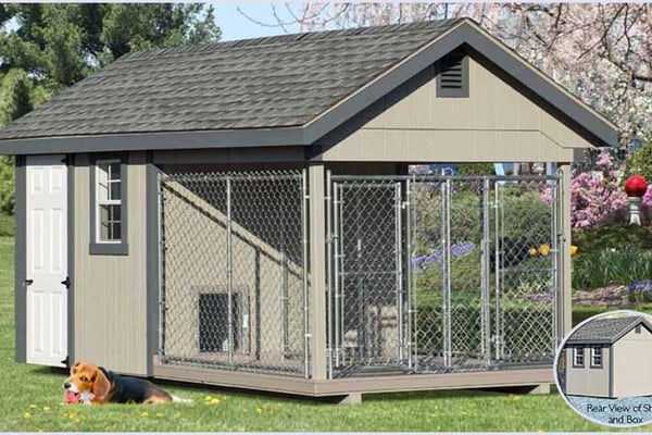 8x16 Elite Duplex K9 Kastle Kennel for sale in VA