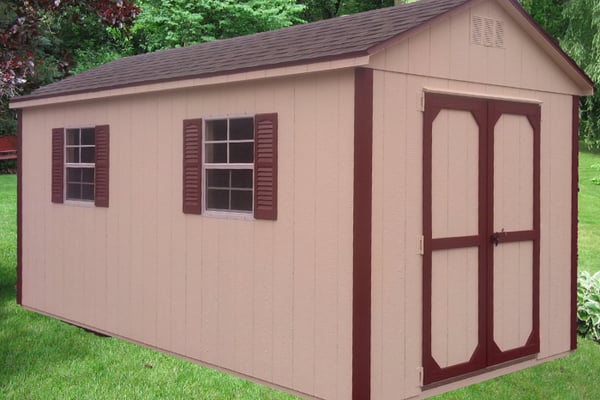 8x16 Gable Shed for Sale in Virginia - P78371
