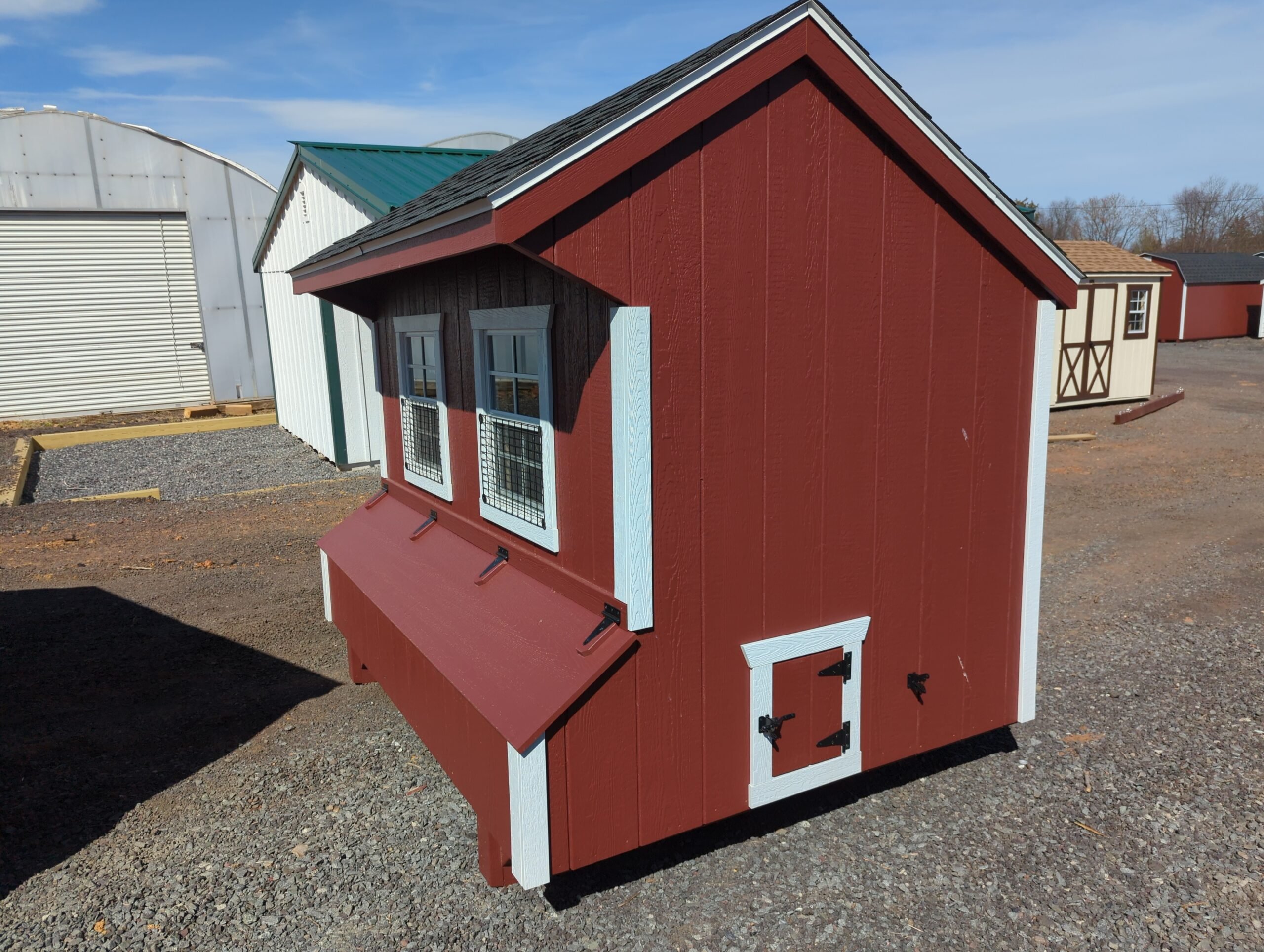 P11044 - Q58 5x8 Quaker Shed Hen House