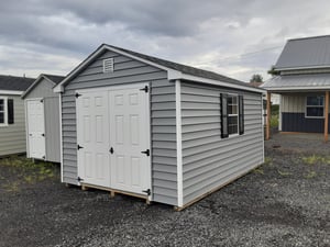 10x14 A-Frame Shed With Vinyl Siding in Culpeper, VA