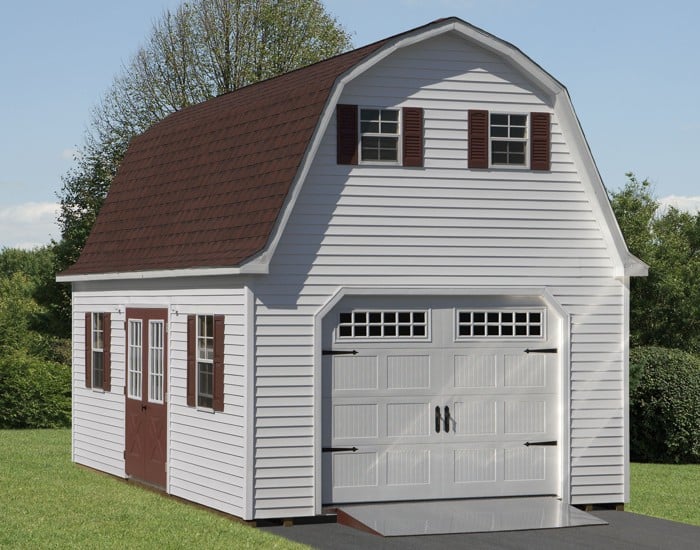 14x24 Two Story Barn