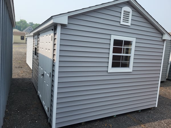 10-12 A-Frame Shed With Slate Vinyl Siding for Sale in Culpeper, VA