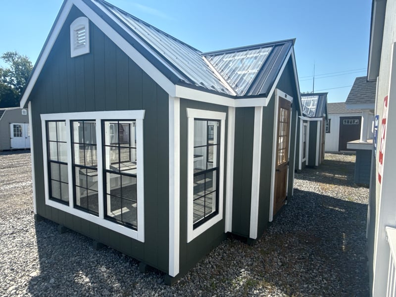 P12834 - 10x16 Victorian Greenhouse - Capitol Sheds