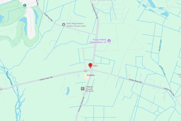 Virginia Beach Location Map