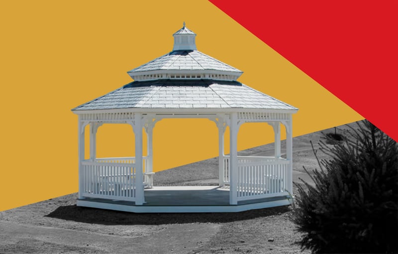 One of Capitol Sheds' gazebos