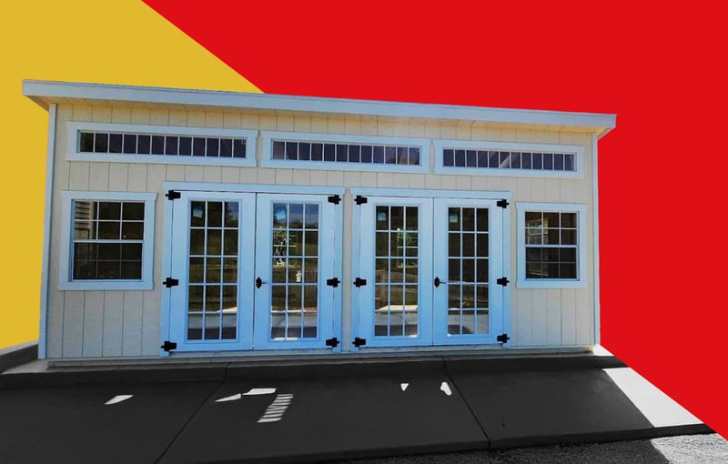 A custom building by Capitol Sheds
