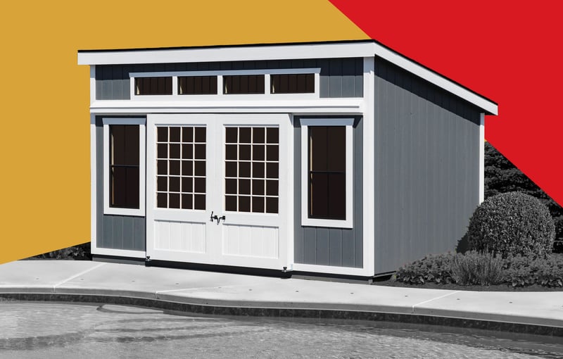 One of Capitol Sheds' poolhouses