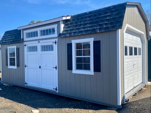 P13112 - 12x21'8" Dutch Barn w/ Overhead Door