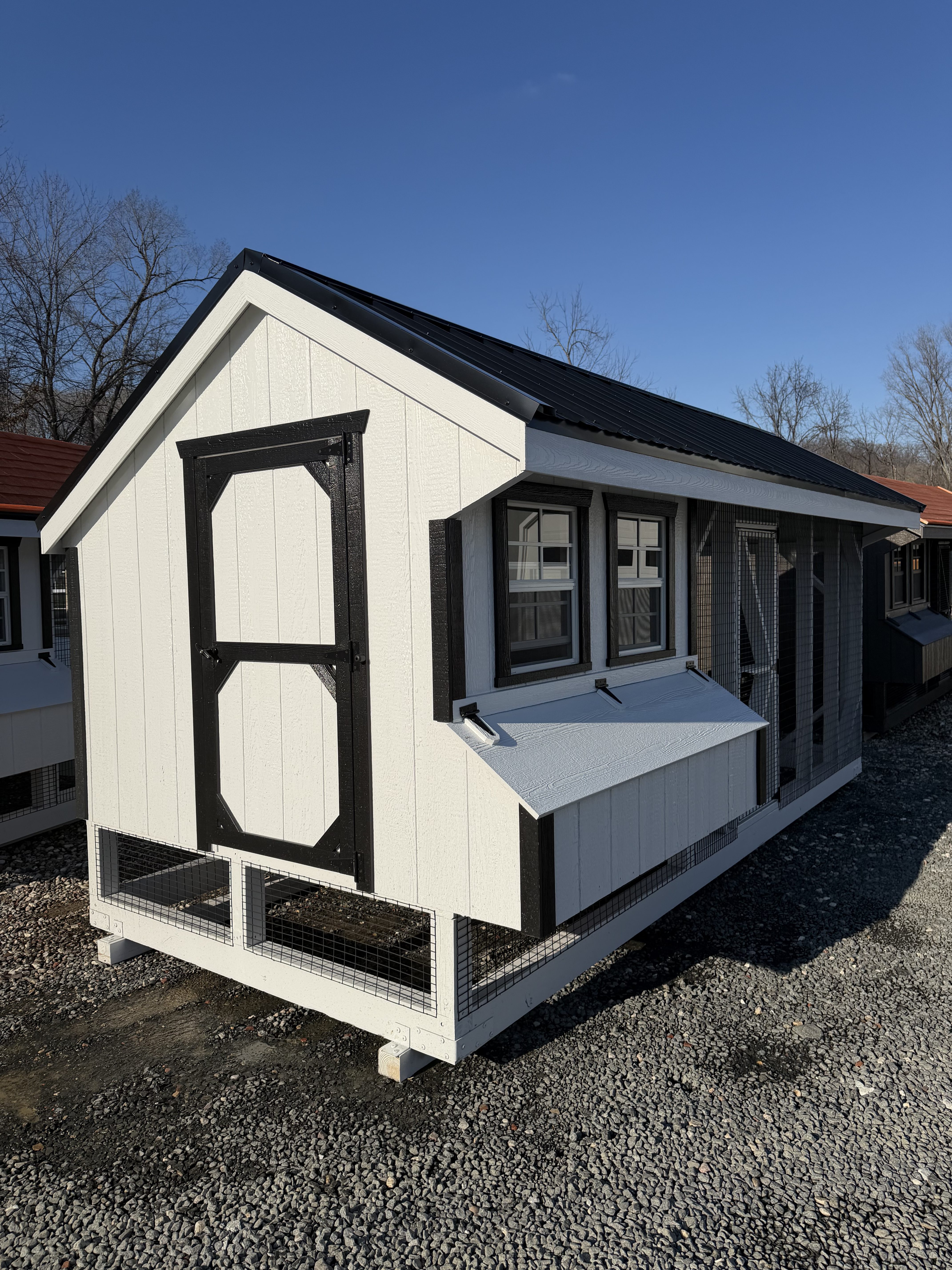 P13144 - 7x16 Quaker Combo Chicken Coop