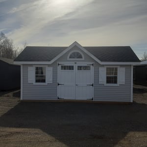 P13104 - 12x20 Victorian A-Frame Garage