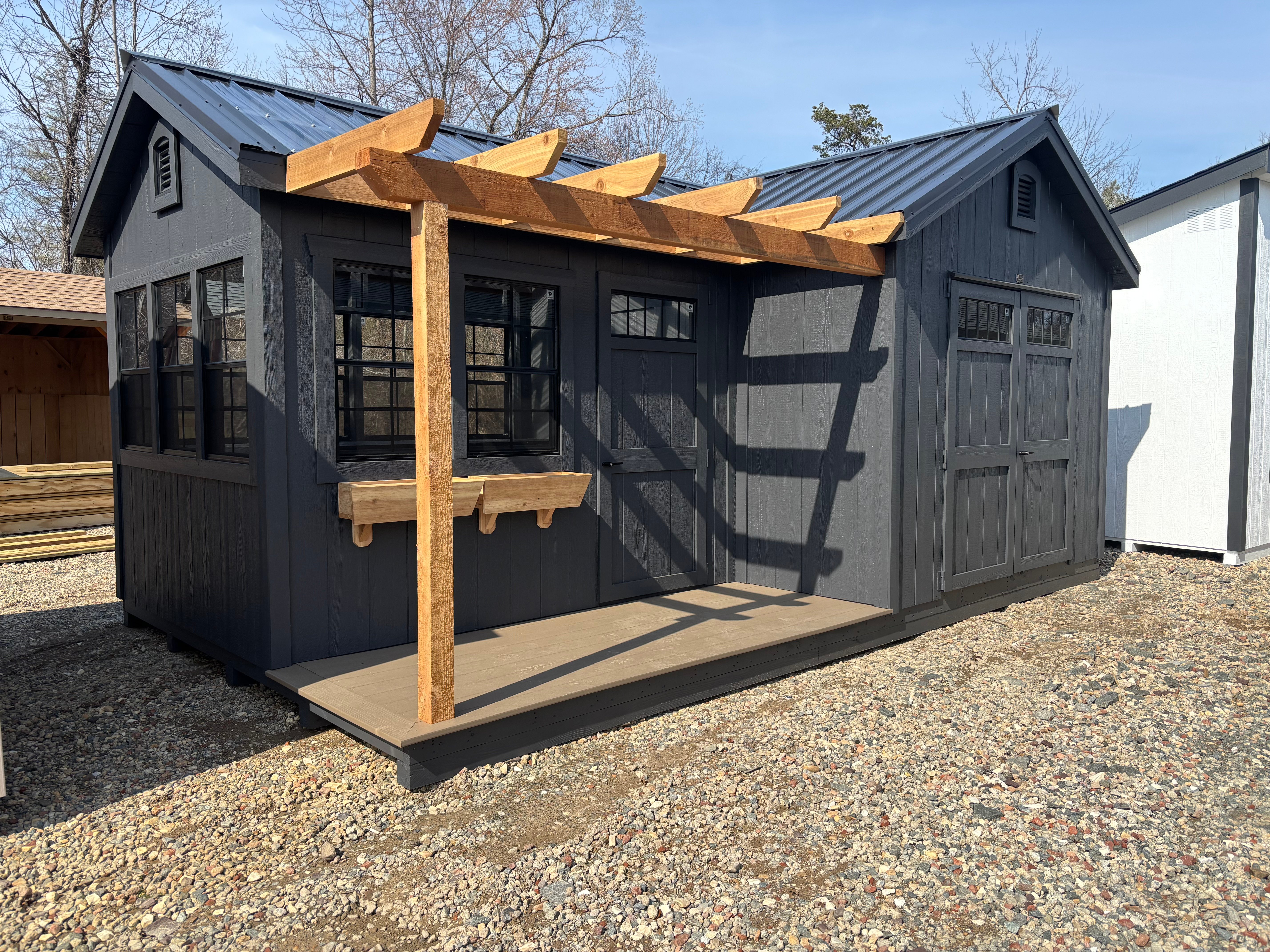 P13093- 12x20 Greenhouse combo