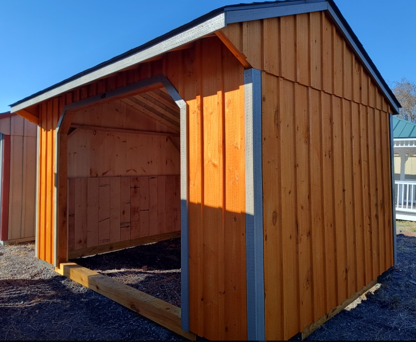 P12332- 10x14 Run In Barn