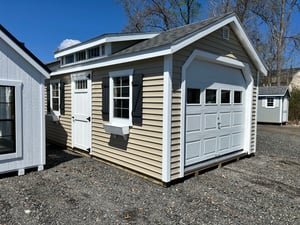 P13097 - 12x20 Colonial A-Frame w/Garage