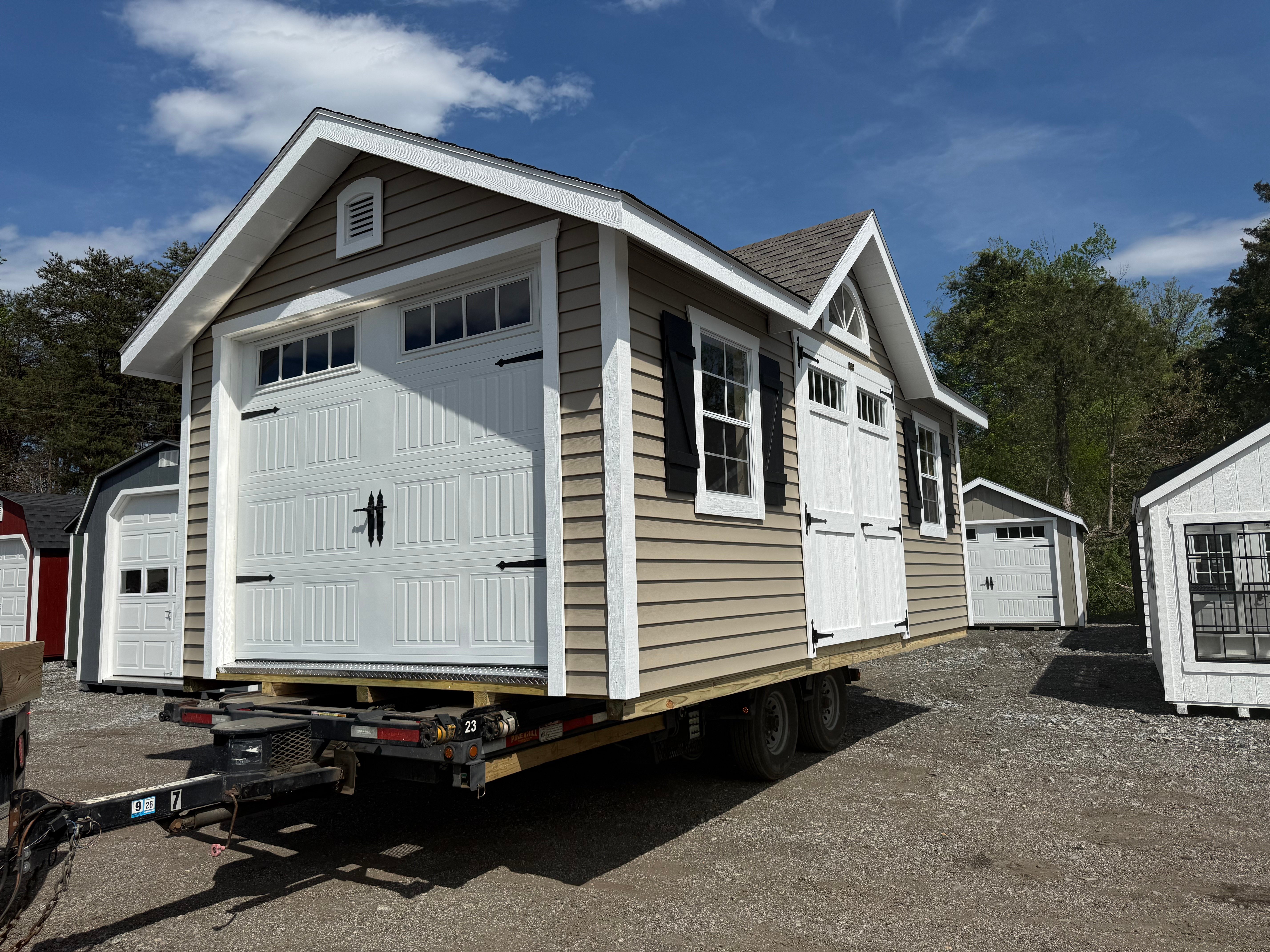 P13105- 12x20 Victorian A Frame Garage