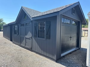 P13199 - 12x20 Victorian A Frame Garage