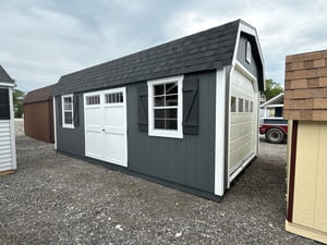 P13082 - 12x20 Colonial Dutch Barn Garage