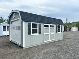 P13081 - 12x20 Colonial Dutch Barn w/Garage