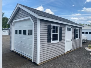P13275 - 12x20 Colonial A-Frame w/Garage