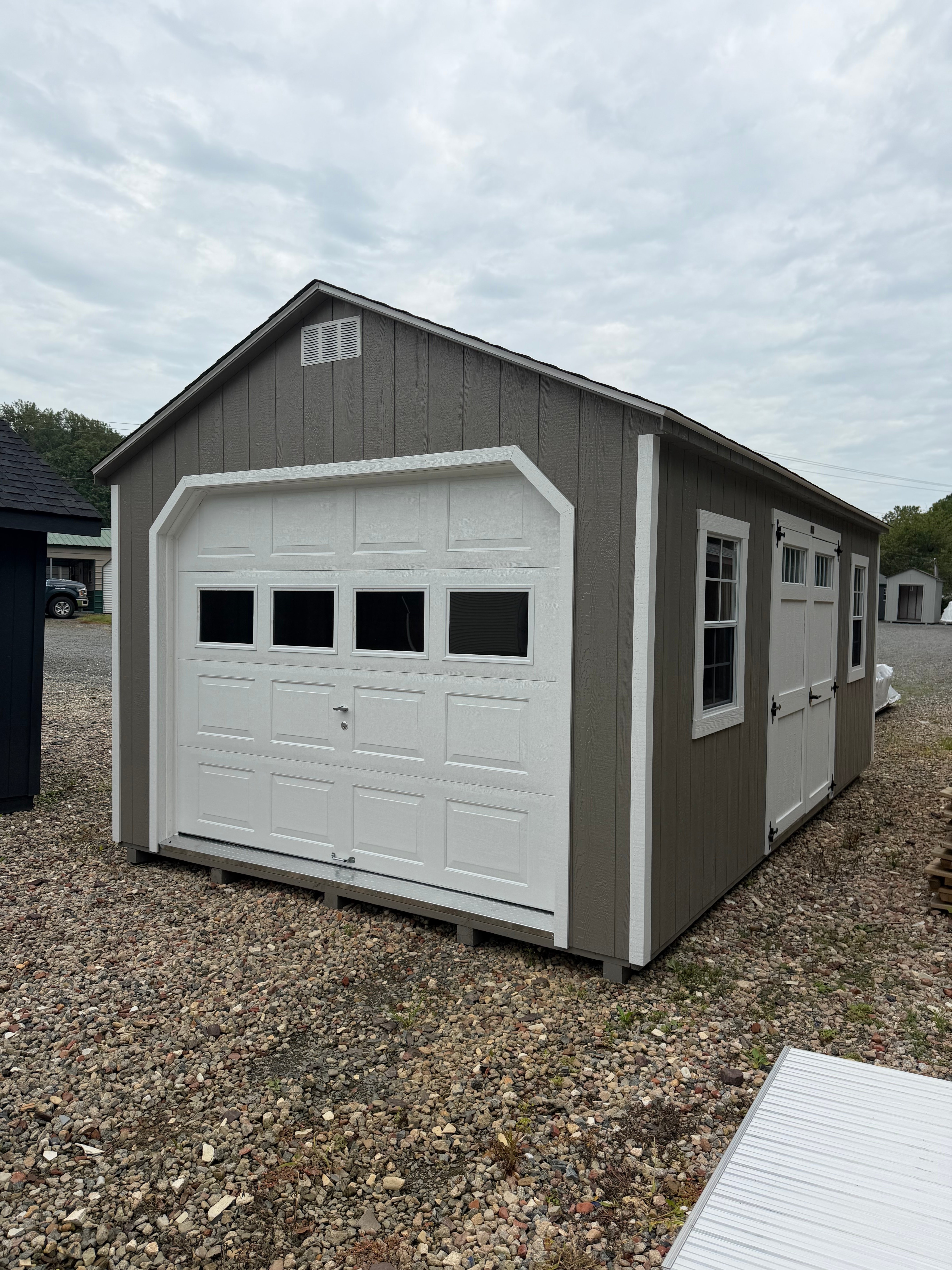 P13332 - 12x20 High Wall A-Frame w/Overhead